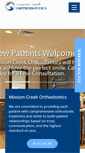 Mobile Screenshot of missioncreekortho.com